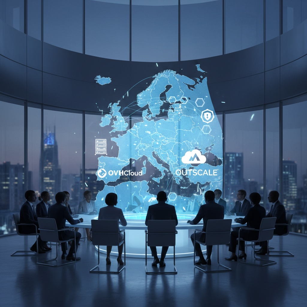 Organisations européennes collaborant autour de l’architecture du cloud souverain GAIA-X